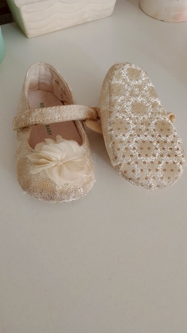 Kız Çocuk Beyaz Fırfırlı Babet - Görsel 2