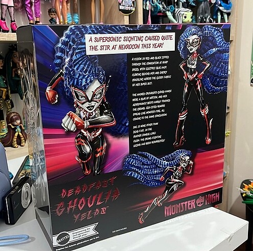 Beden monster high deadfast ghoulia yelps