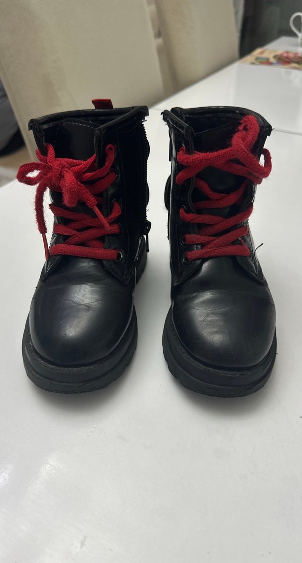 Kız Çocuk Kırmızı minnie bot 26 numara - Görsel 3