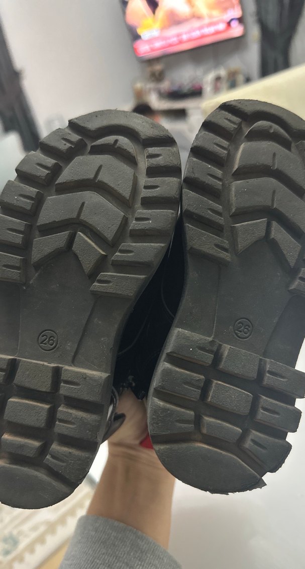 Kız Çocuk Kırmızı minnie bot 26 numara - Görsel 5