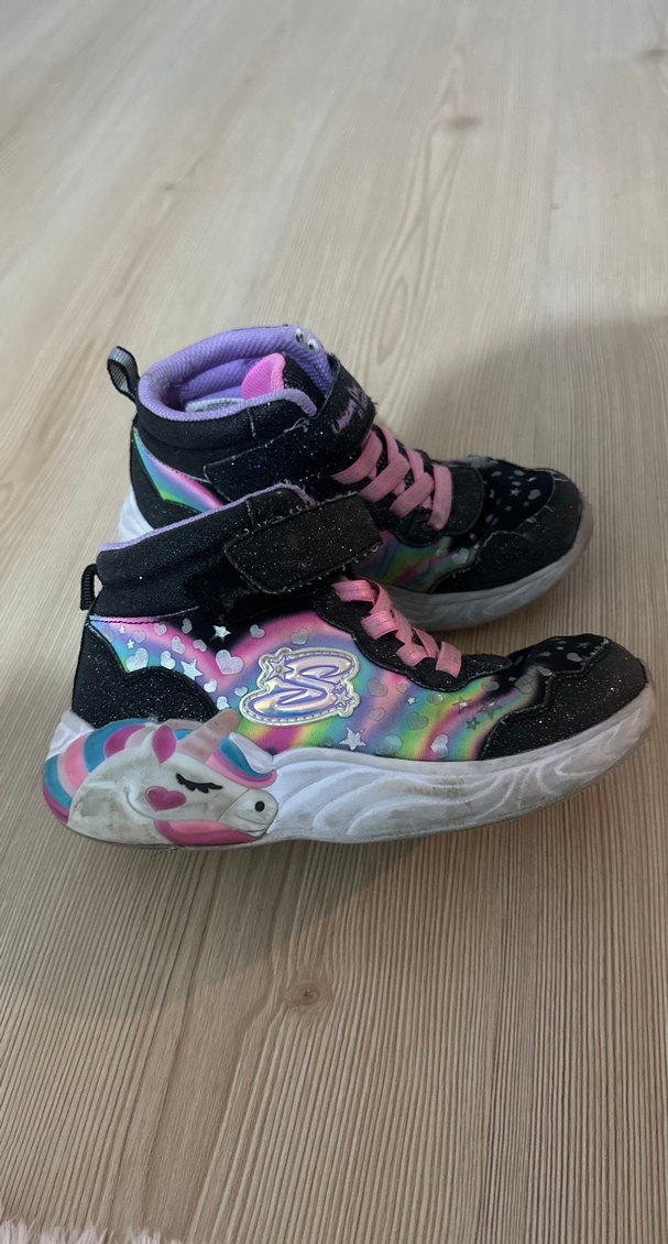 Kız Çocuk Çok Renkli Bağcıksız Spor Ayakkabı - Görsel 3