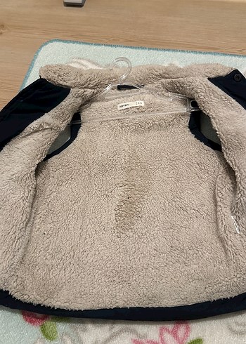 Gri Kürklü Erkek Çocuk Yelek - Görsel 2