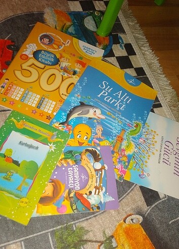 Çocuk Bebek okuma ve boyama kitapları - Görsel 2