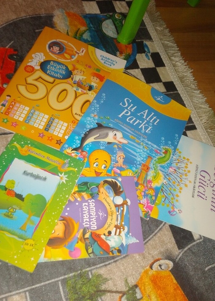 Çocuk Bebek okuma ve boyama kitapları - Görsel 2