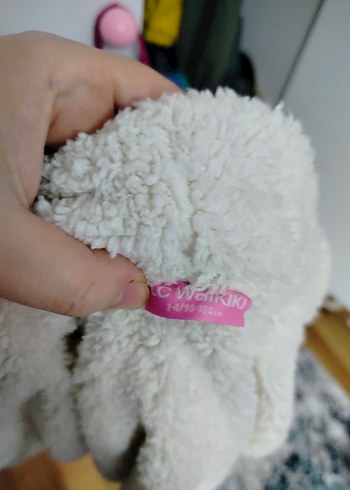 Beyaz Örgü Kız Hırka - Görsel 4