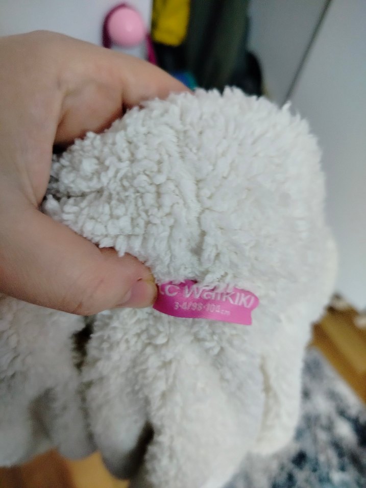 Beyaz Örgü Kız Hırka - Görsel 4