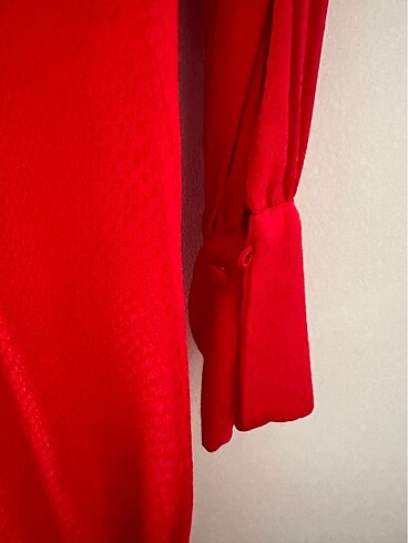 38 Beden kırmızı Renk H&M Elbise