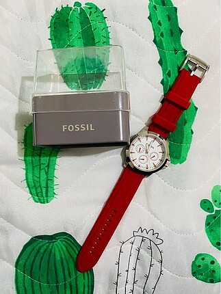  Beden Fossil saat hiç kullanılmadı