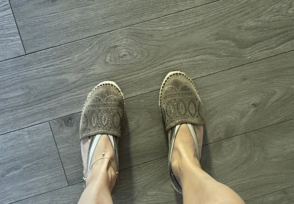 Bohem Tarzı İşlemeli Süet  Kadın Sandalet - Görsel 4