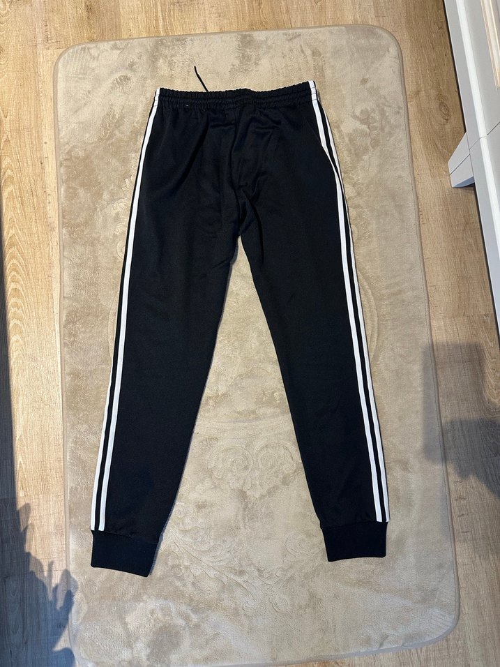 Kız Siyah Dar Kesim Eşofman Altı - Görsel 2