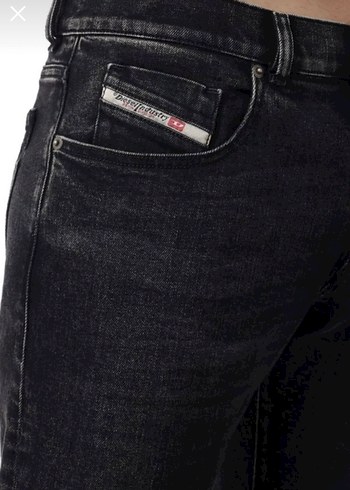 Diesel Gri Regular Fit Erkek Kot Pantolon