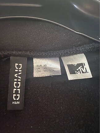 xs Beden HM crop top üst