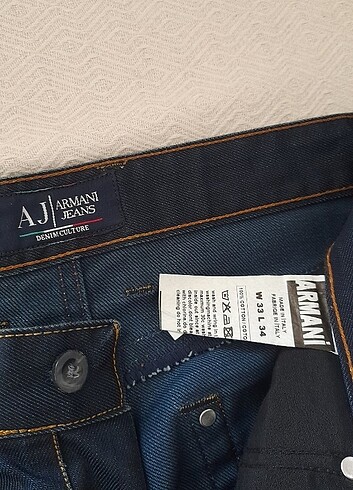 Armani Jeans 34 beden Armani kot pantalon