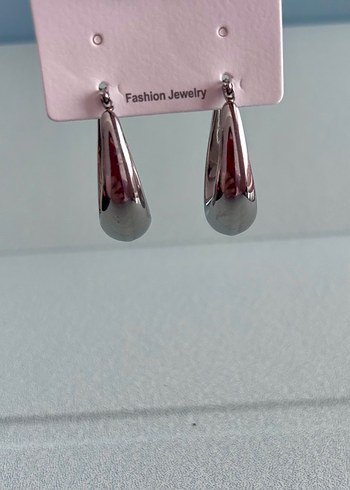 Accessorize Silver Halka Çelik Küpeler