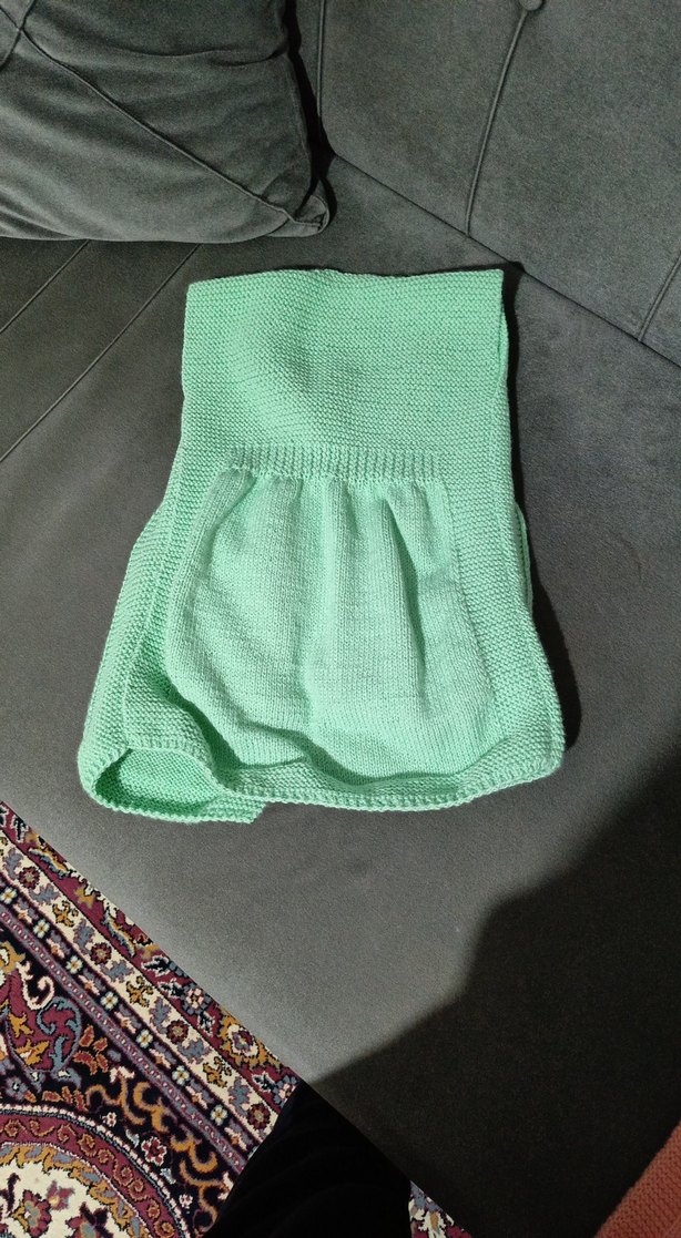 Yeşil Triko hırka kız çocuğu - Görsel 4