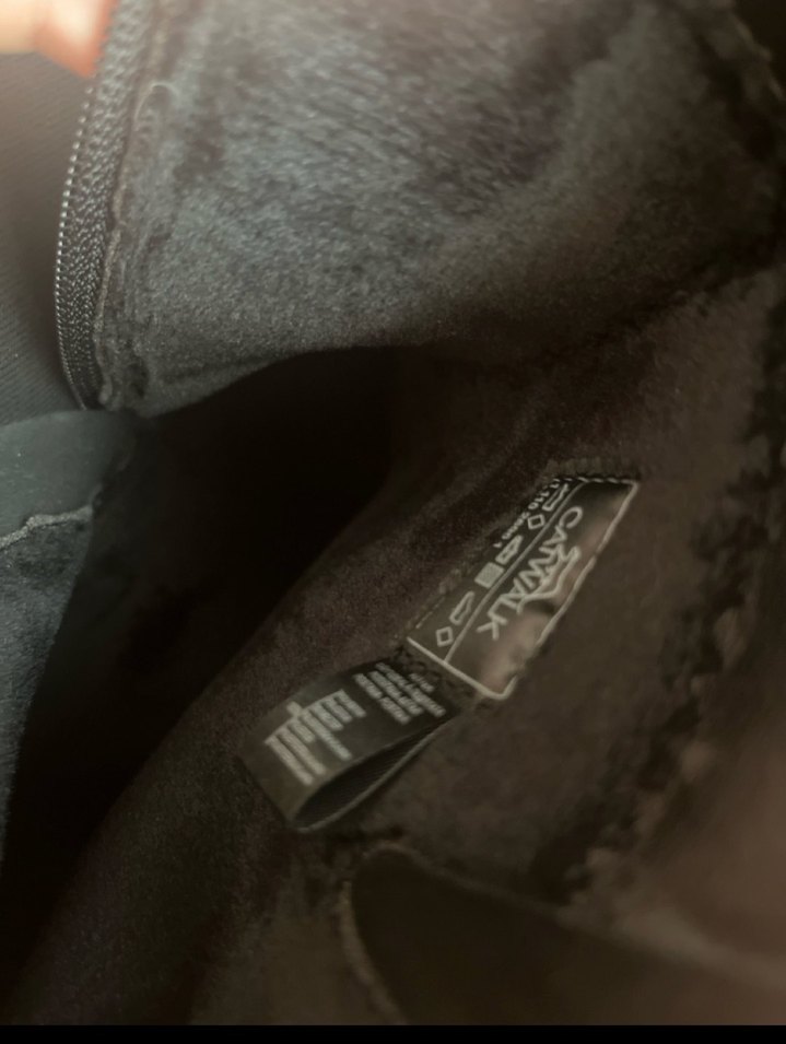 Kadın Siyah Deri Goth Topuklu Bot - Görsel 2