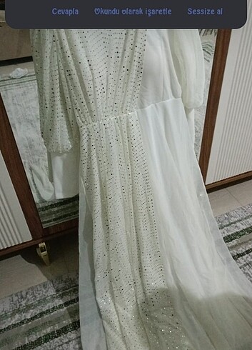xl Beden Nikah elbisesi 