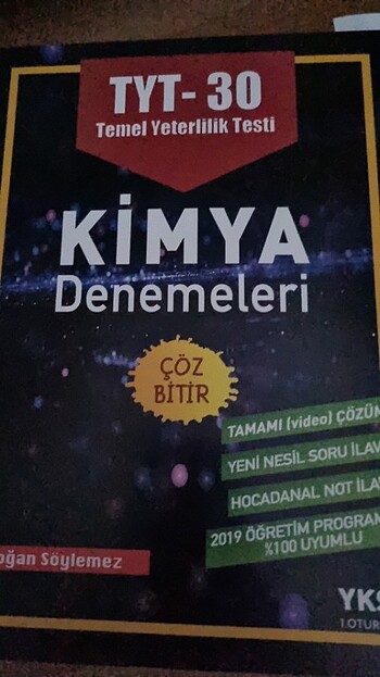 TYT kimya deneme