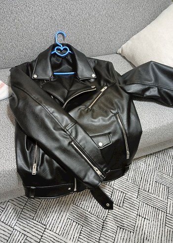 erkek deri spor ceket - Görsel 2