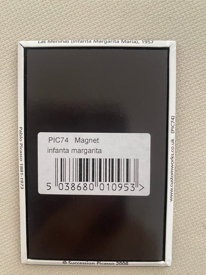 Picasso Tarzı Soyut Tablo Magnet - Görsel 2