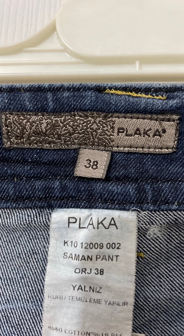 Kadın Lacivert Bol Kesim Denim Pantolon - Görsel 3