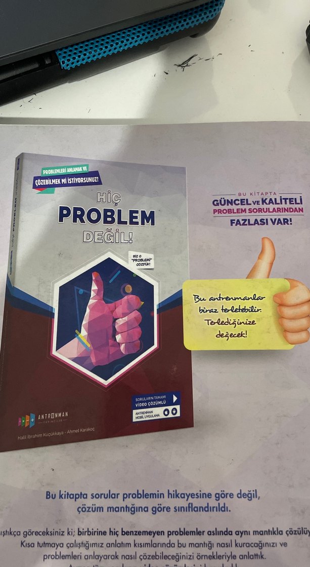 Hiç Problem Değil! Antrenman Kitabı - Görsel 2