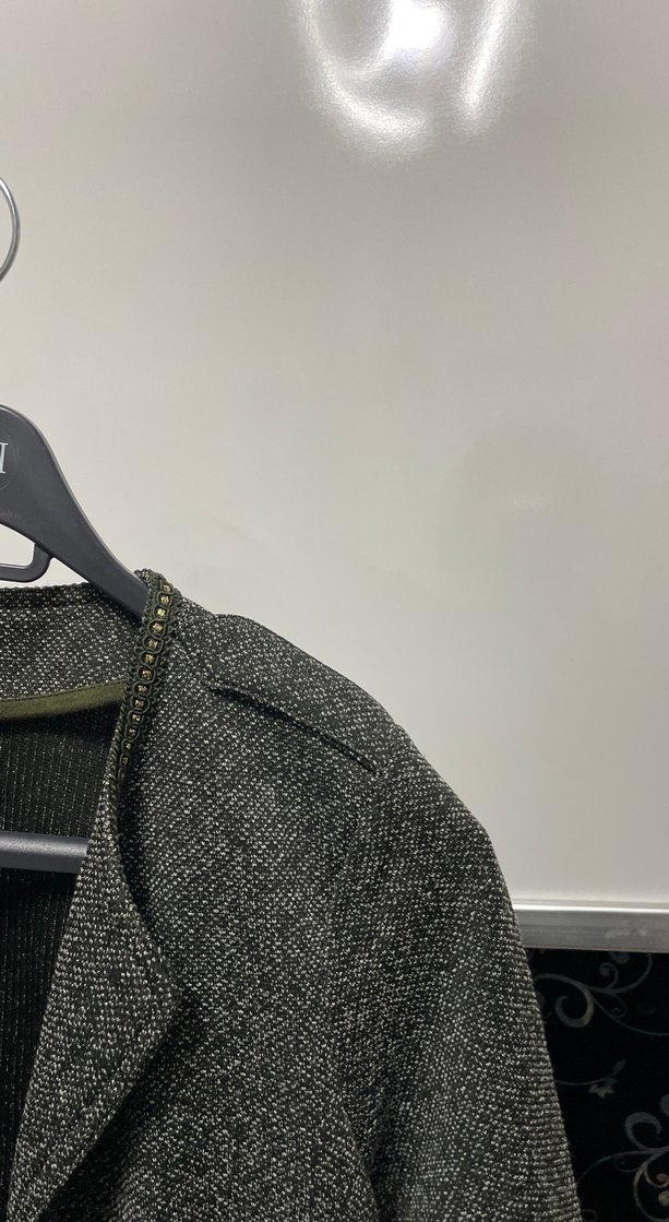 Gri Kadın Midi Ceket - Görsel 4