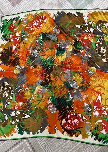 Çok Renkli Kadın Fular - Görsel 5