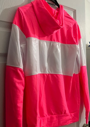 Renkli Pembe Jordan Kapüşonlu Sweatshirt - Görsel 4