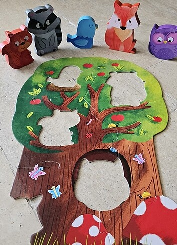 Diğer Headu Montessori Benim İlk Yapbozum Orman 