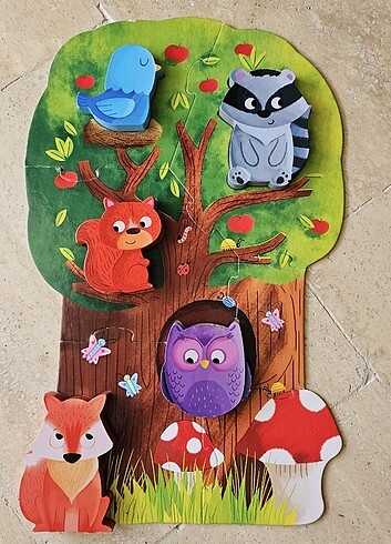 Headu Montessori Benim İlk Yapbozum Orman 