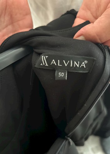 Alvina Siyah Tesettür Abiye
