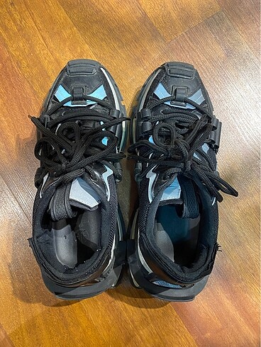 39 Beden siyah Renk Elle muadil spor ayakkabı