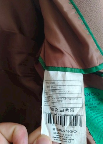 Bej Midi Süet erkek Kaban - Görsel 3