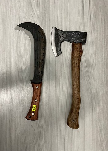 Ahşap Saplı Keskin Mutfak Bıçağı - Görsel 3