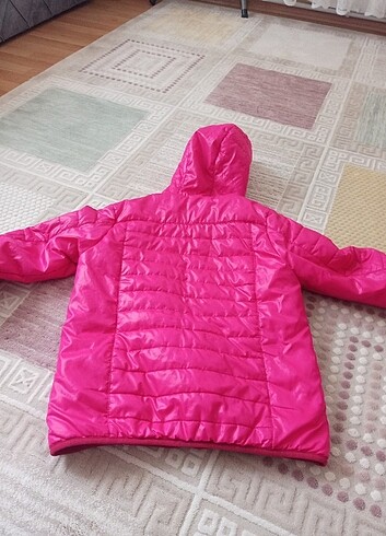 11-12 Yaş Beden pembe Renk Dekatlon mont 
