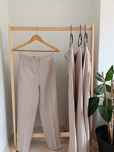 Kahverengi zara model pantolon
