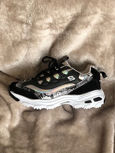 Skechers kadın spor ayakkabı leopar