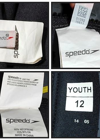 Speedo Dalış Dalgıç Kıyafeti Thin Swm 1.0 Yeni Gibi - Görsel 4