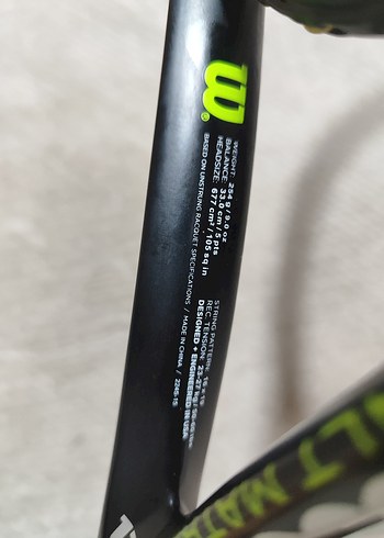 Wilson Monfils Basalt Matrix Tenis Raketi - Görsel 5