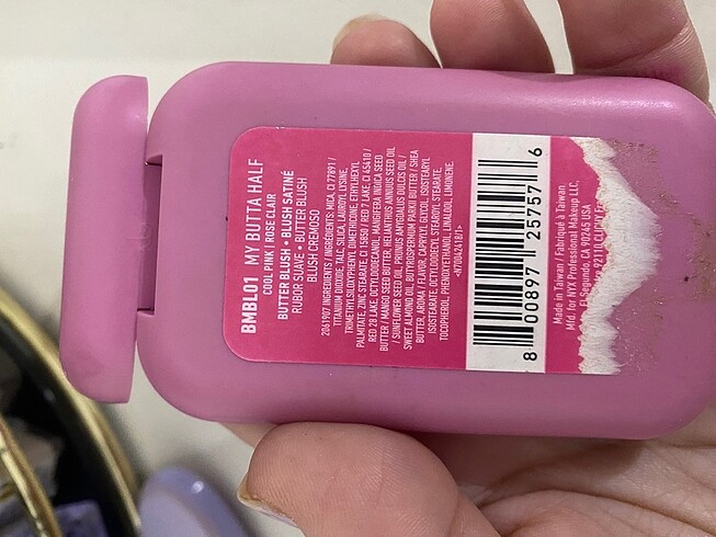  Beden Nyx allık