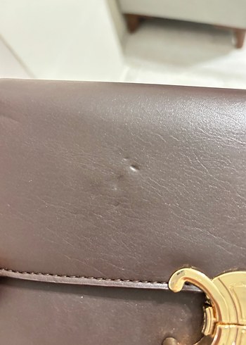 Kahverengi Deri Kadın Çapraz Çanta - Görsel 2