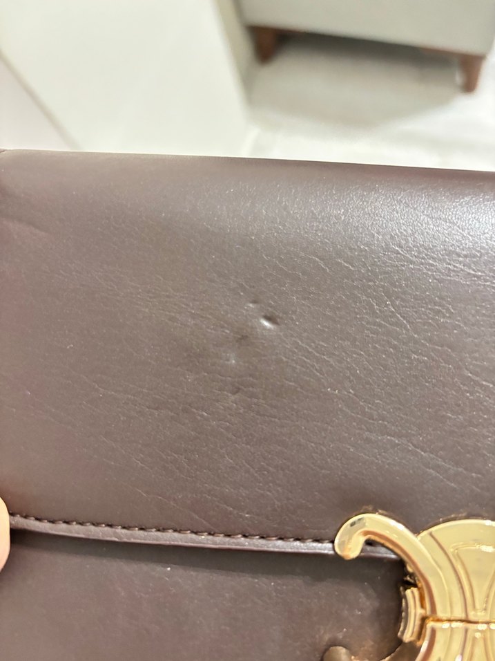 Kahverengi Deri Kadın Çapraz Çanta - Görsel 2