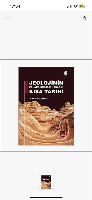 Celal Şengör jeolojinin kısa tarihi