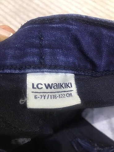 6 Yaş Beden Lcw kanvas likralı pantolon