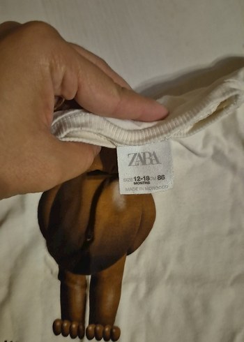 Kahverengi Baskılı Çocuk uzun kollu - Görsel 2