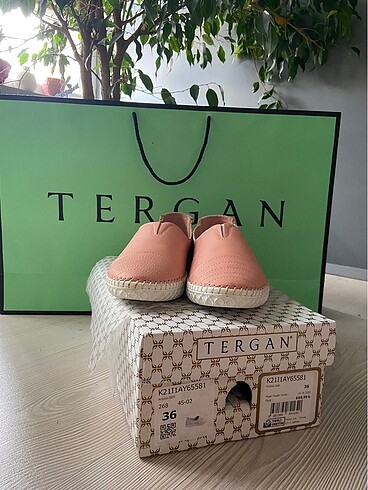 36 Beden Tergan Pudra Pembe Deri Ayakkabı