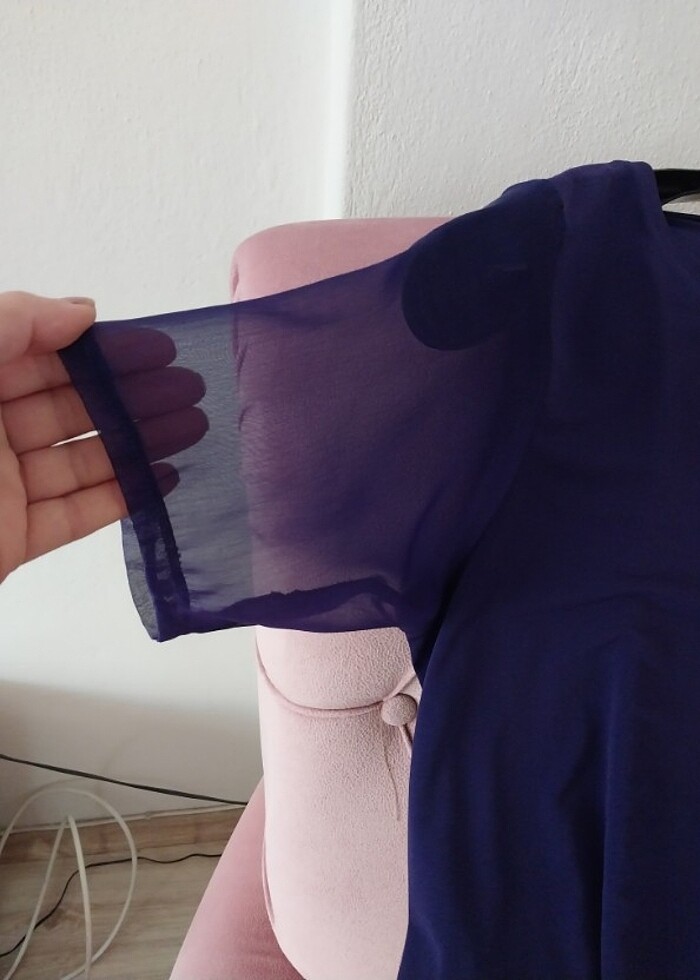 Abiye sade elbise - Görsel 3