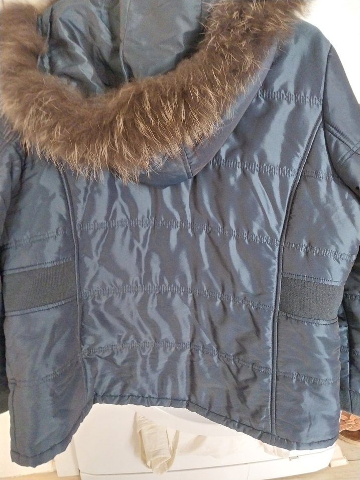 laciverd Kadın Kışlık Kürklü Mont - Görsel 2