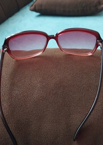 Şeffaf  şeftali  rengi Kadın Gözlüğü - Görsel 2